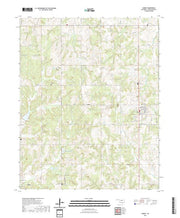 US Topo 7.5-minute map for Carney OK