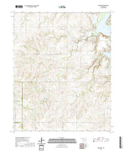 US Topo 7.5-minute map for Carpenter OK