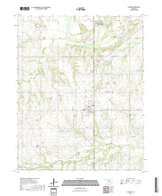 US Topo 7.5-minute map for Cashion OK