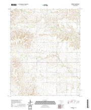 US Topo 7.5-minute map for Tegarden SE OK