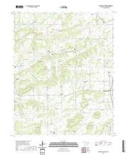 US Topo 7.5-minute map for Thompson Corner OK