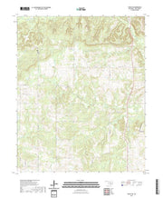 US Topo 7.5-minute map for Tupelo NE OK