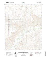 US Topo 7.5-minute map for Turpin East OK
