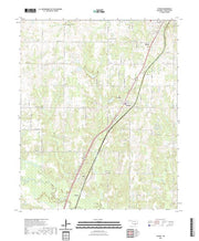 US Topo 7.5-minute map for Tushka OK