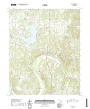 US Topo 7.5-minute map for Vamoosa OK