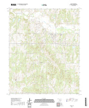 US Topo 7.5-minute map for Velma OK