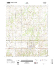 US Topo 7.5-minute map for Vici OK