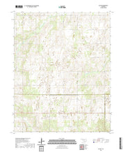 US Topo 7.5-minute map for Vici NW OK