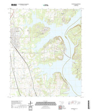 US Topo 7.5-minute map for Wagoner East OK