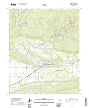 US Topo 7.5-minute map for Wilburton OK