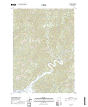 US Topo 7.5-minute map for Allegany OR