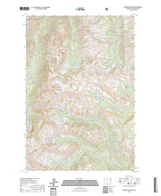US Topo 7.5-minute map for Aneroid Mountain OR