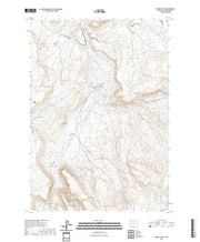 US Topo 7.5-minute map for Angell Butte OR