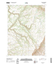 US Topo 7.5-minute map for Ankle Creek OR