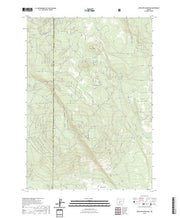 US Topo 7.5-minute map for Antelope Mountain OR