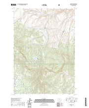 US Topo 7.5-minute map for Antone OR