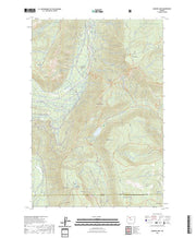 US Topo 7.5-minute map for Badger Lake OR