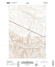 US Topo 7.5-minute map for Barnhart OR