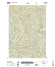 US Topo 7.5-minute map for Battle Ax OR