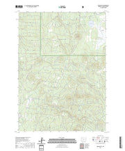 US Topo 7.5-minute map for Bear Butte OR