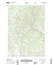 US Topo 7.5-minute map for Bear Canyon Butte OR