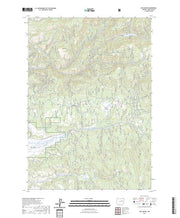 US Topo 7.5-minute map for Big Canyon OR