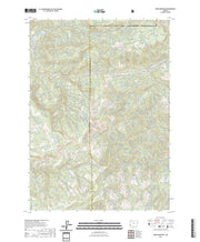 US Topo 7.5-minute map for Bone Mountain OR