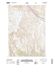 US Topo 7.5-minute map for Bowen Valley OR