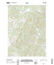 US Topo 7.5-minute map for Bridge OR