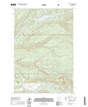US Topo 7.5-minute map for Brightwood OR