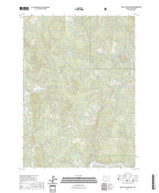 US Topo 7.5-minute map for Brushy Bald Mountain OR