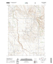 US Topo 7.5-minute map for Buck Butte OR