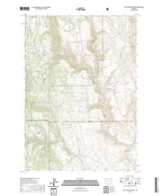 US Topo 7.5-minute map for Buck Trough Spring OR
