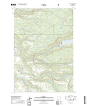 US Topo 7.5-minute map for Bull Run OR