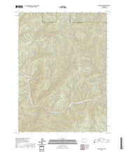 US Topo 7.5-minute map for Bunker Creek OR