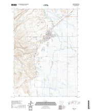 US Topo 7.5-minute map for Burns OR
