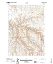 US Topo 7.5-minute map for Buttermilk Canyon OR