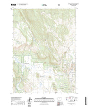 US Topo 7.5-minute map for Buttes of the Gods OR