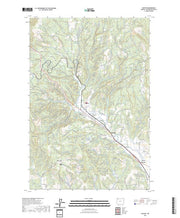 US Topo 7.5-minute map for Buxton OR