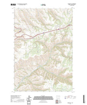 US Topo 7.5-minute map for Cabbage Hill OR