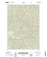 US Topo 7.5-minute map for Cannibal Mountain OR