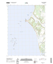 US Topo 7.5-minute map for Cape Blanco OR