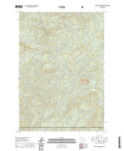 US Topo 7.5-minute map for Carpenter Mountain OR
