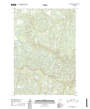 US Topo 7.5-minute map for Chandler Mountain OR