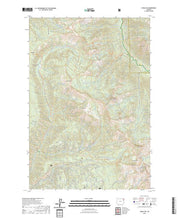 US Topo 7.5-minute map for China Cap OR
