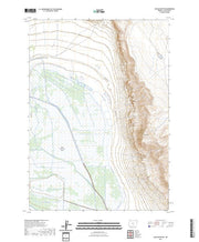 US Topo 7.5-minute map for Coglan Buttes OR