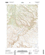 US Topo 7.5-minute map for Committee Creek OR