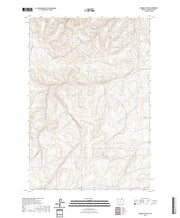 US Topo 7.5-minute map for Coombs Canyon OR