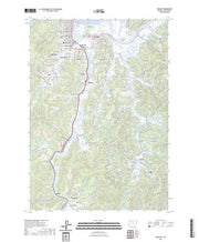 US Topo 7.5-minute map for Coos Bay OR