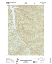 US Topo 7.5-minute map for Cougar Reservoir OR